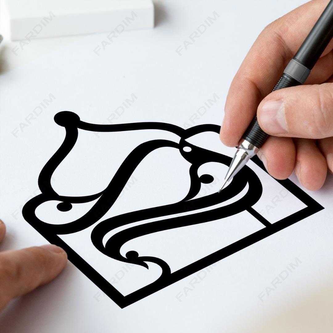 وکتور طرح نگاره پرنده کد A132428